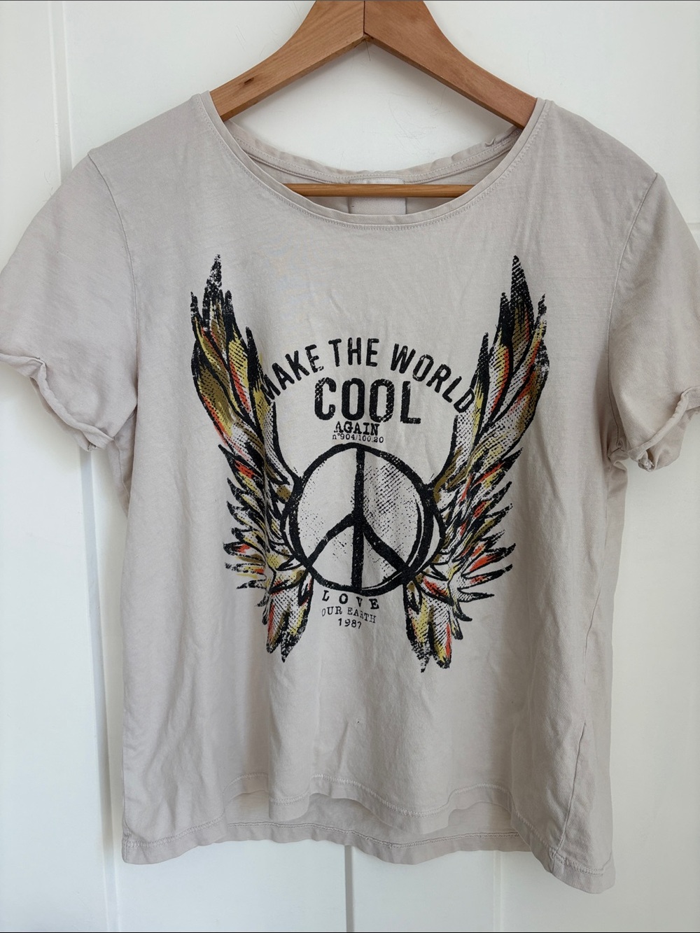 Women’s tee “Make The World Cool'